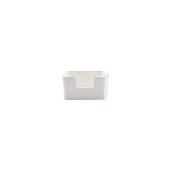 Vietri Melamine: Lastra White - Cocktail Napkin Holder